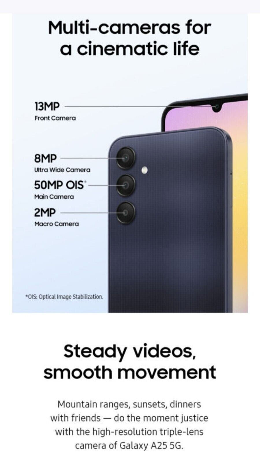 Galaxy A25 5G - 128Gb -Boostmobile