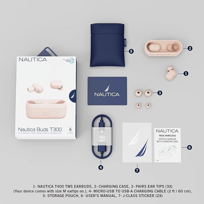 Nautica T300 True Wireless Earbuds