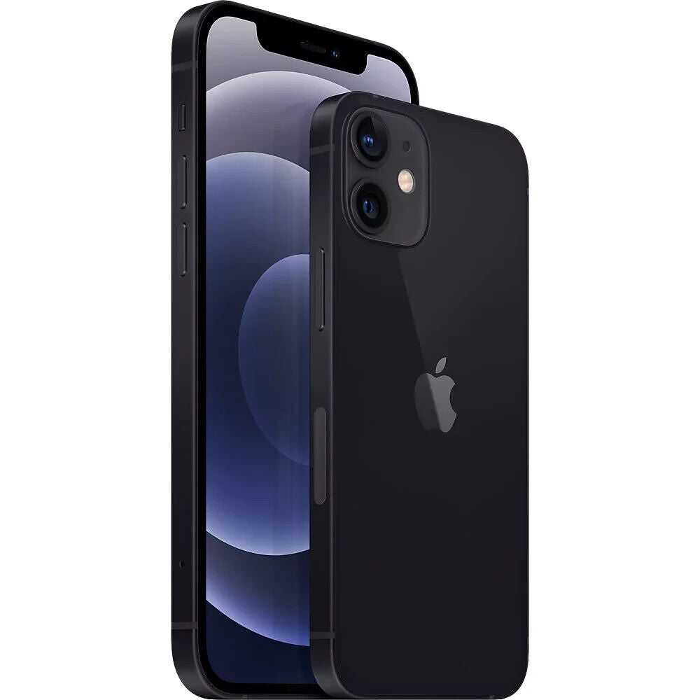 Apple iPhone 12 - 64GB - Black-Cricket Wireless